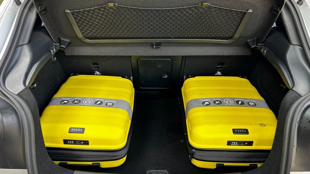 Boot Inside View with Luggage