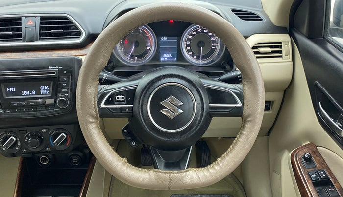 2019 Maruti Dzire VXI, Petrol, Manual, 39,701 km, Steering Wheel Close Up