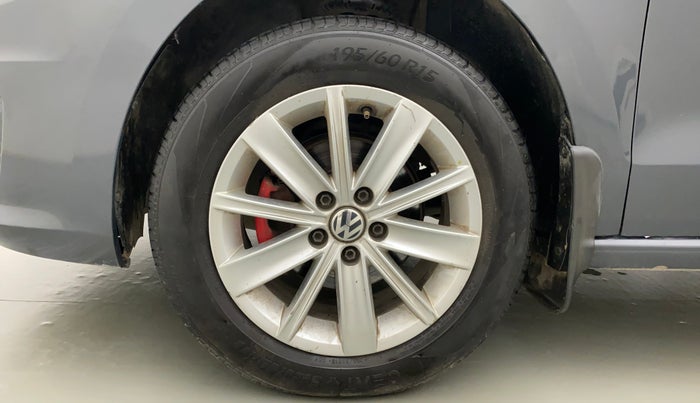 2018 Volkswagen Vento HIGHLINE DIESEL 1.5, Diesel, Manual, 1,06,080 km, Left Front Wheel
