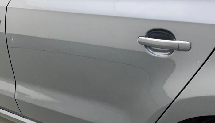 2018 Volkswagen Vento HIGHLINE DIESEL 1.5, Diesel, Manual, 1,06,080 km, Rear left door - Minor scratches
