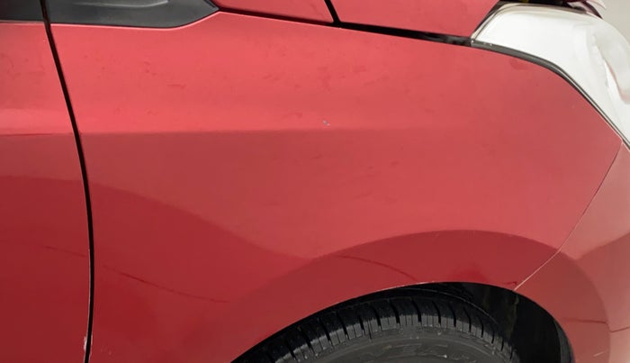 2017 Hyundai Grand i10 SPORTZ (O) 1.2 KAPPA VTVT, Petrol, Manual, 70,972 km, Right fender - Slightly dented