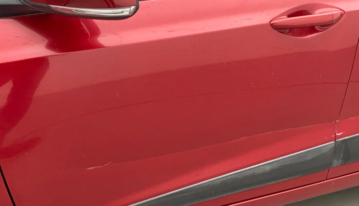 2017 Hyundai Grand i10 SPORTZ (O) 1.2 KAPPA VTVT, Petrol, Manual, 70,972 km, Front passenger door - Minor scratches