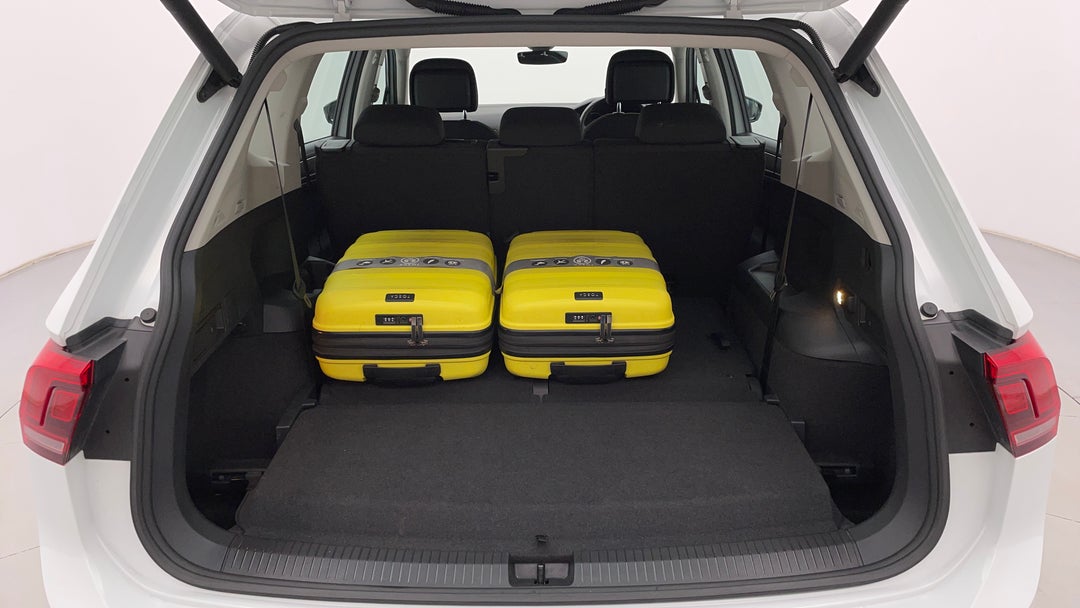 Boot Inside View with Luggage