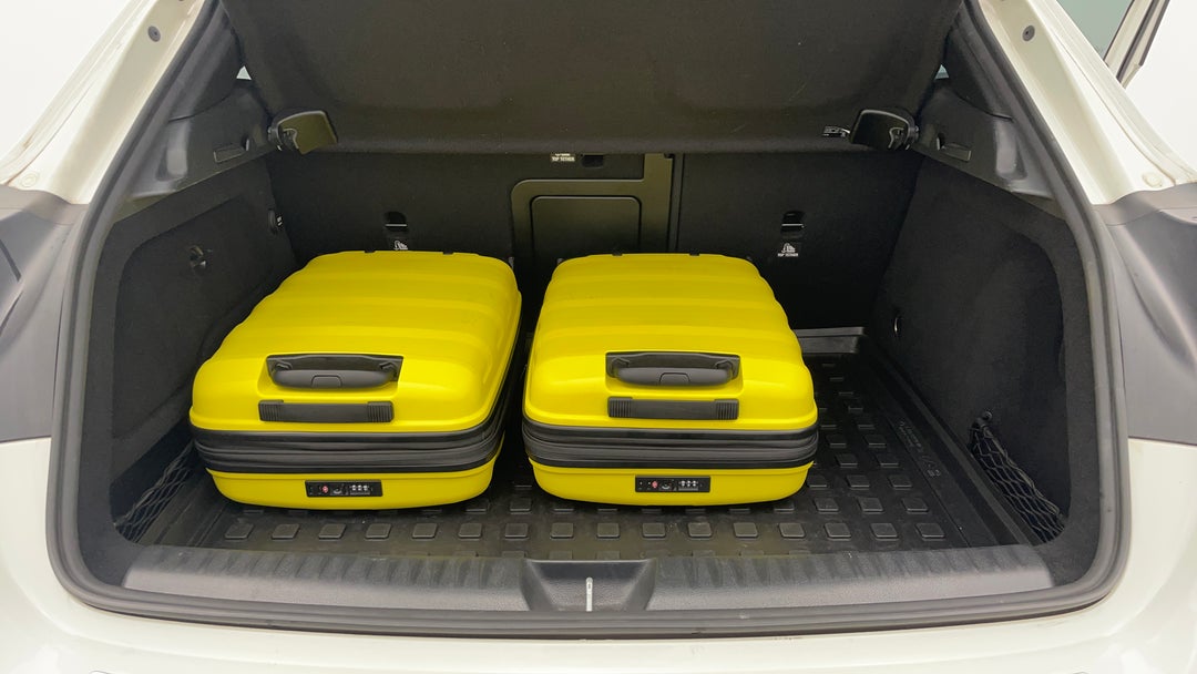 Boot Inside View with Luggage