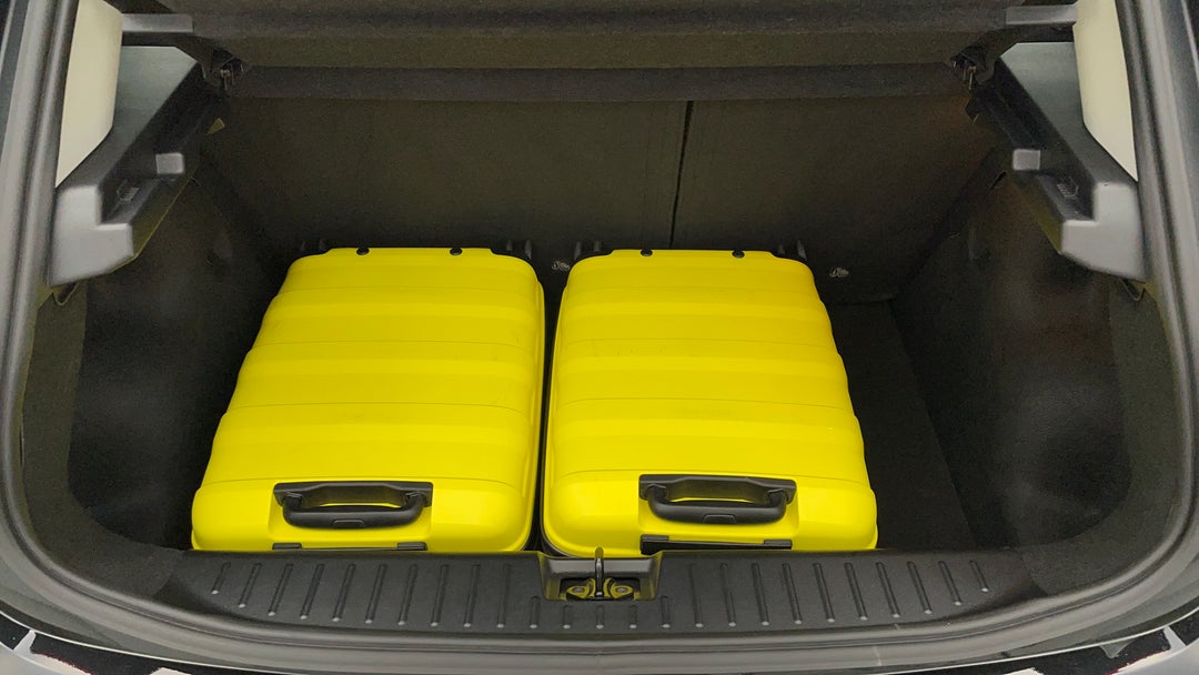 Boot Inside View with Luggage