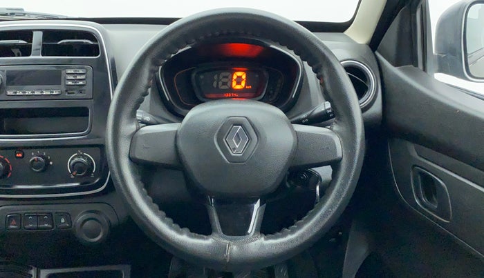 2018 Renault Kwid RXL, Petrol, Manual, 13,140 km, Steering Wheel Close Up