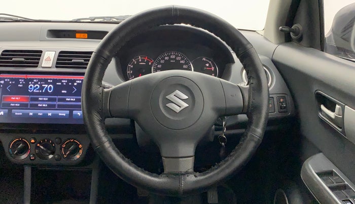 2011 Maruti Swift VXI, Petrol, Manual, 46,387 km, Steering Wheel Close Up
