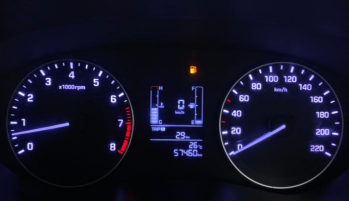 2015 Hyundai Elite i20 SPORTZ 1.2, Petrol, Manual, 57,921 km, Odometer Image