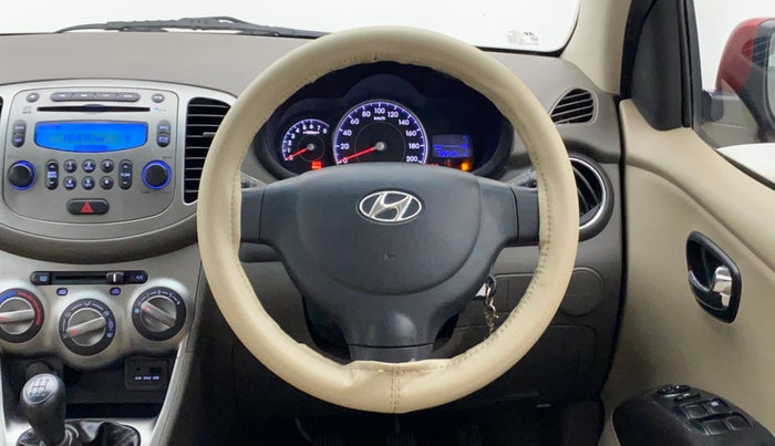 2011 Hyundai i10 SPORTZ 1.2 KAPPA2, Petrol, Manual, 39,514 km, Steering Wheel Close-up