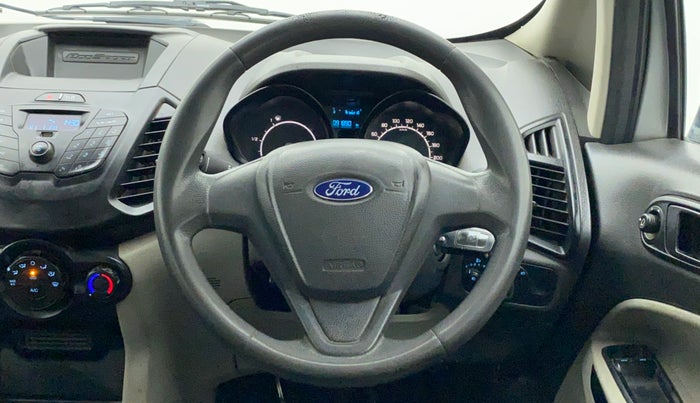 2017 Ford Ecosport AMBIENTE 1.5L DIESEL, Diesel, Manual, 91,888 km, Steering Wheel Close Up