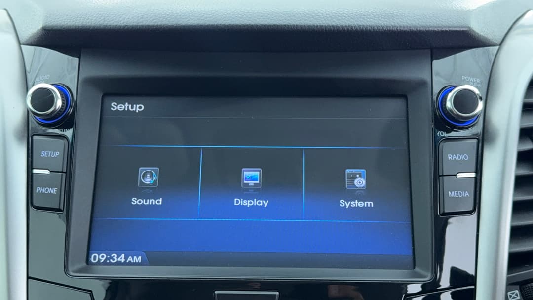 2016 Hyundai i30 Sr, Automatic, 85021 km, Infotainment System