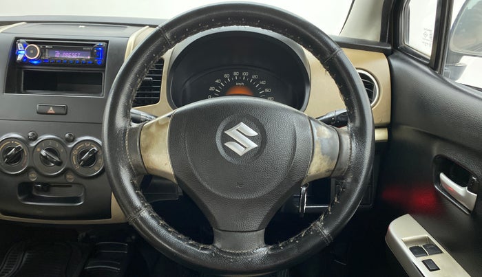 2015 Maruti Wagon R 1.0 LXI CNG, CNG, Manual, 70,784 km, Steering Wheel Close Up
