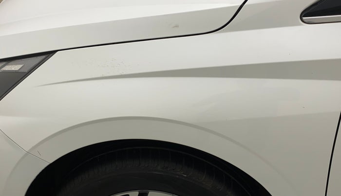 2022 Hyundai NEW I20 ASTA (O) 1.2 MT, Petrol, Manual, 16,031 km, Left fender - Minor scratches