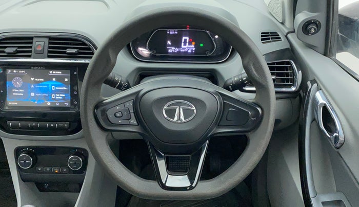 2021 Tata TIGOR XZA PLUS PETROL, Petrol, Automatic, 30,303 km, Steering Wheel Close Up