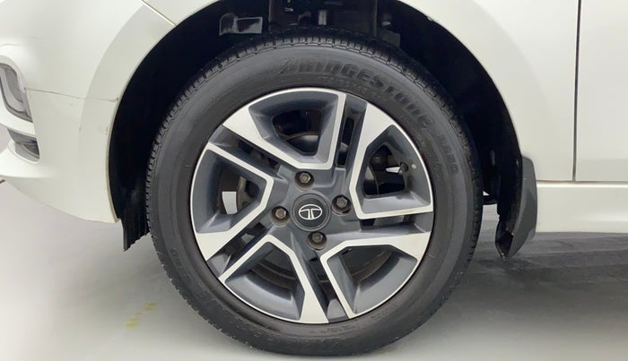 2021 Tata TIGOR XZA PLUS PETROL, Petrol, Automatic, 30,303 km, Left Front Wheel