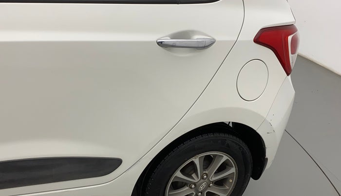 2013 Hyundai Grand i10 ASTA 1.2 KAPPA VTVT, Petrol, Manual, 31,637 km, Left quarter panel - Slightly dented