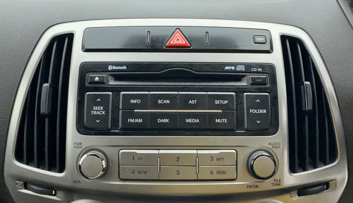 2014 Hyundai i20 SPORTZ 1.2 VTVT, Petrol, Manual, 50,906 km, Infotainment system - Music system not functional