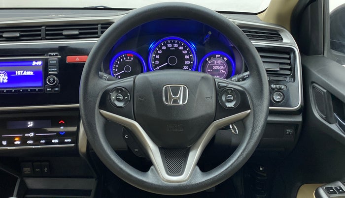 2015 Honda City V MT PETROL, Petrol, Manual, 29,527 km, Steering Wheel Close Up
