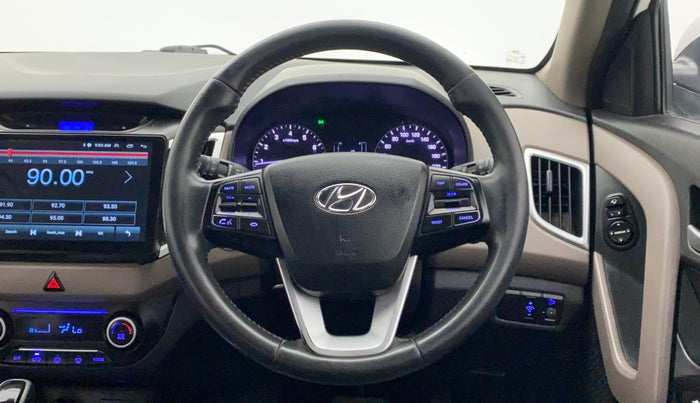 2019 Hyundai Creta SX AT 1.6 PETROL, Petrol, Automatic, 28,264 km, Steering Wheel Close Up