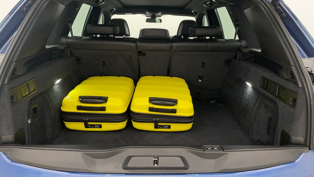 Boot Inside View with Luggage