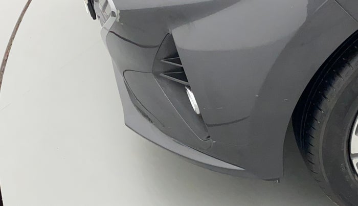 2021 Hyundai AURA SX PLUS 1.2 AMT, Petrol, Automatic, 34,132 km, Front bumper - Minor scratches