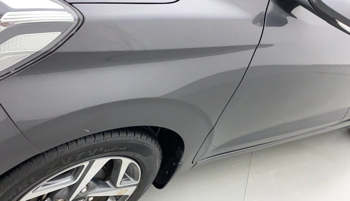 2021 Hyundai AURA SX PLUS 1.2 AMT, Petrol, Automatic, 34,132 km, Left fender - Minor scratches