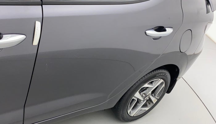 2021 Hyundai AURA SX PLUS 1.2 AMT, Petrol, Automatic, 34,132 km, Rear left door - Minor scratches