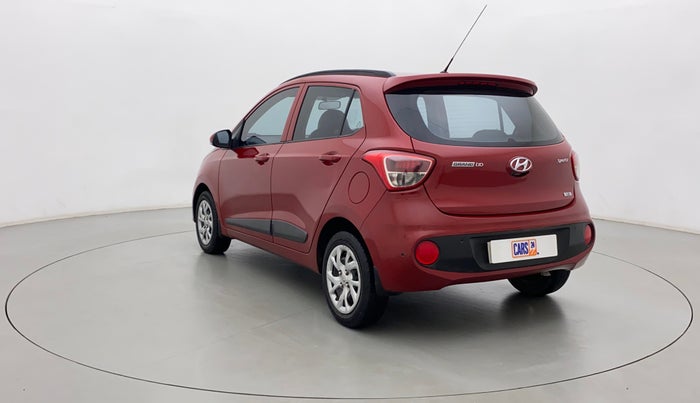 2018 Hyundai Grand i10 SPORTZ (O) 1.2 KAPPA VTVT, Petrol, Manual, 1,00,624 km, Left Back Diagonal