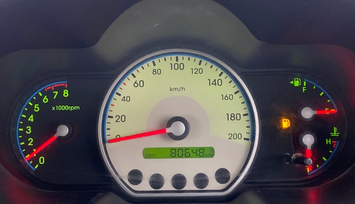 2010 Hyundai i10 SPORTZ 1.2 AT, Petrol, Automatic, 80,684 km, Odometer Image