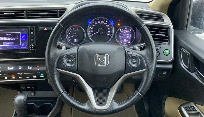 2017 Honda City VX CVT PETROL, Petrol, Automatic, 31,830 km, Steering Wheel Close Up