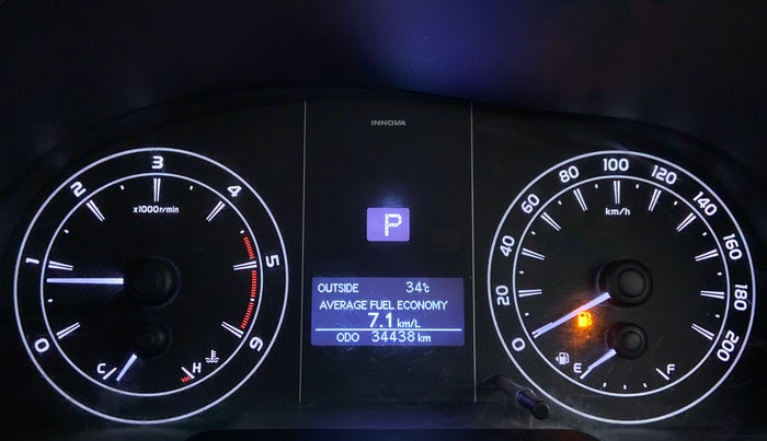 2019 Toyota Innova Crysta 2.8 GX AT 7 STR, Diesel, Automatic, 35,400 km, Odometer Image
