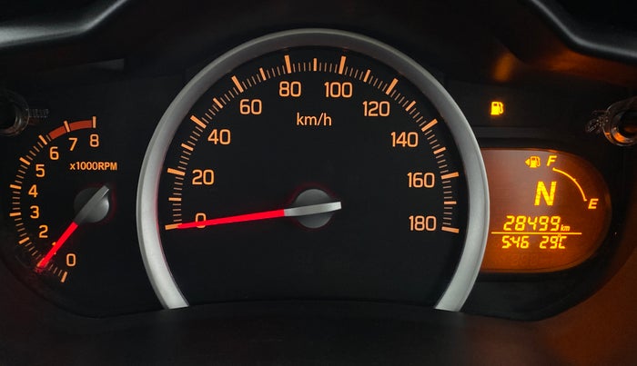 2016 Maruti Celerio ZXI OPT AMT, Petrol, Automatic, 28,434 km, Odometer Image