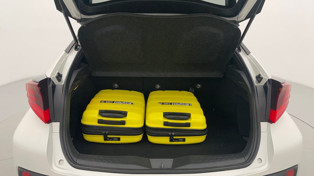 Boot Inside View with Luggage