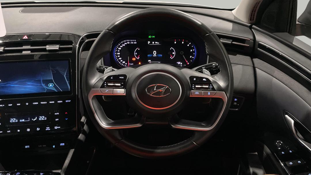 2022 Hyundai Tucson Elite (AWD), Automatic, 73661 km, Steering Wheel Close-up
