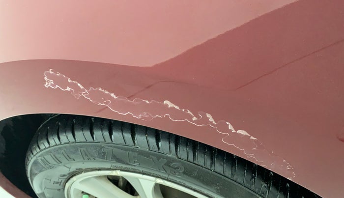 2016 Hyundai Grand i10 1.2 ASTA (O) AT, Petrol, Automatic, 66,100 km, Left fender - Paint has minor damage