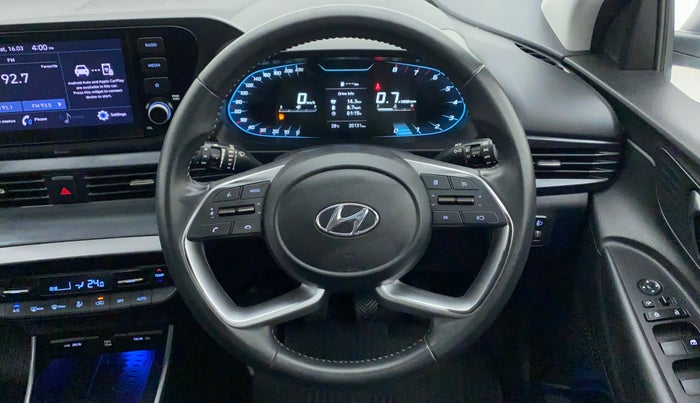 2022 Hyundai NEW I20 ASTA 1.2 MT, Petrol, Manual, 20,131 km, Steering Wheel Close Up