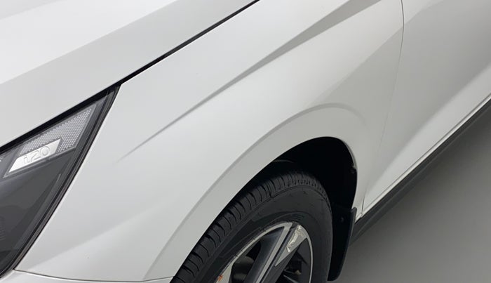 2022 Hyundai NEW I20 ASTA 1.2 MT, Petrol, Manual, 20,131 km, Left fender - Slightly dented