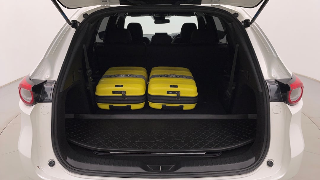 Boot Inside View with Luggage