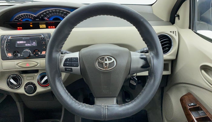2014 Toyota Etios VX D, Diesel, Manual, 65,922 km, Steering Wheel Close Up