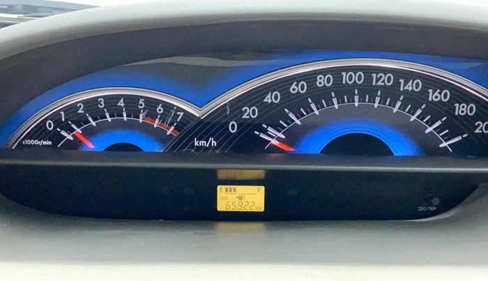 2014 Toyota Etios VX D, Diesel, Manual, 65,922 km, Odometer Image