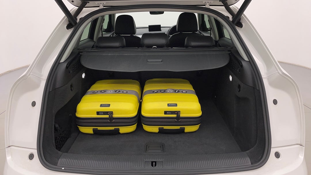 Boot Inside View with Luggage
