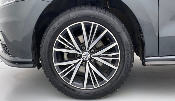 2021 Volkswagen Vento COMFORTLINE 1.0 TSI MT, Petrol, Manual, 23,113 km, Left Front Wheel