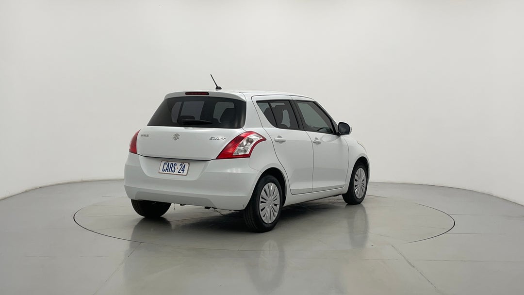 2015 Suzuki Swift Gl, Manual, 61788 km, Right Back Diagonal (45- Degree) View