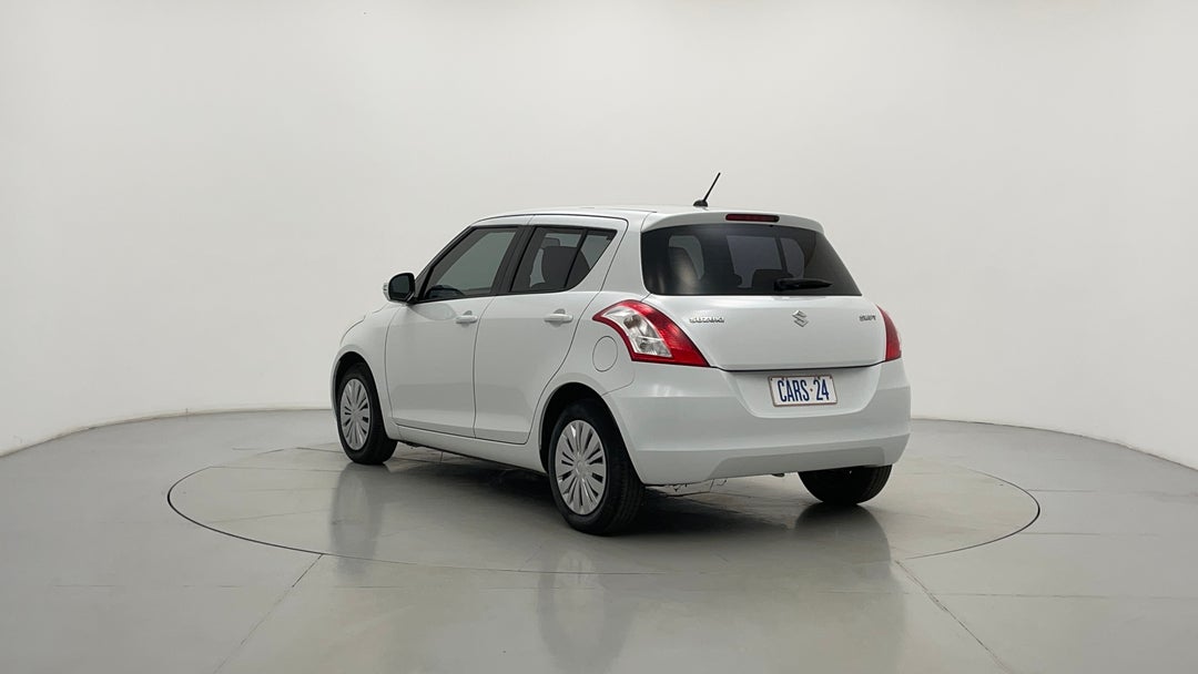 2015 Suzuki Swift Gl, Manual, 61788 km, Left Back Diagonal (45- Degree) View