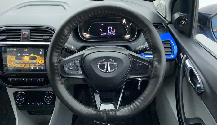 2020 Tata Tiago XZA+ DUAL TONE 1.2RTN, Petrol, Automatic, 8,472 km, Steering Wheel Close Up
