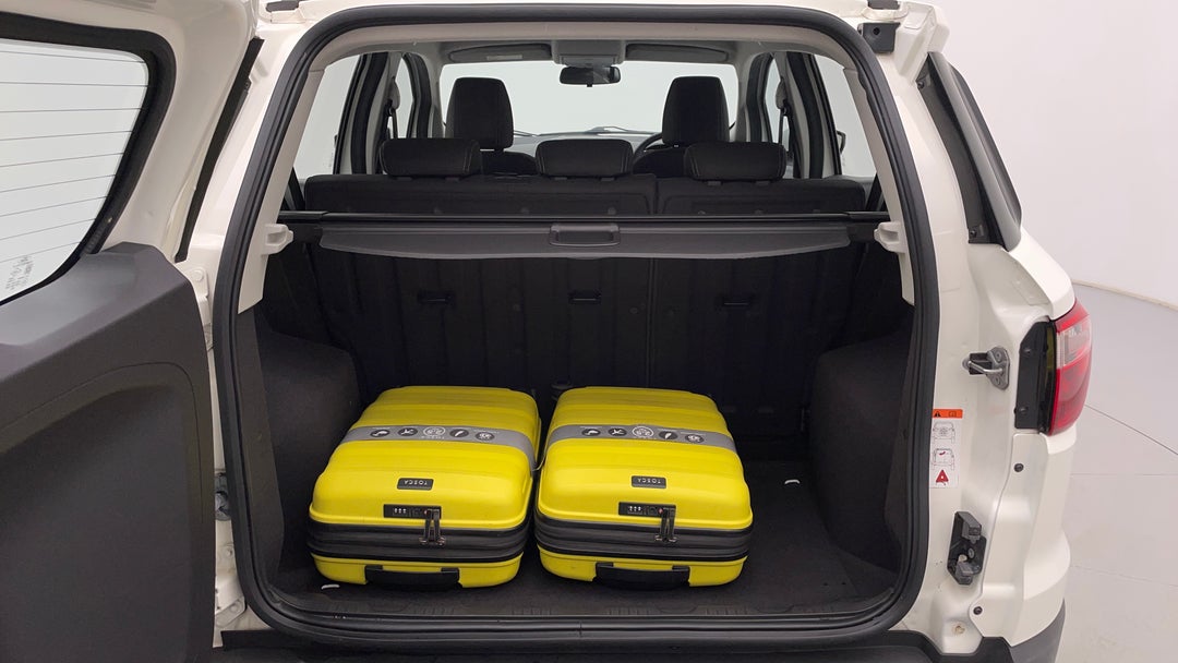 Boot Inside View with Luggage