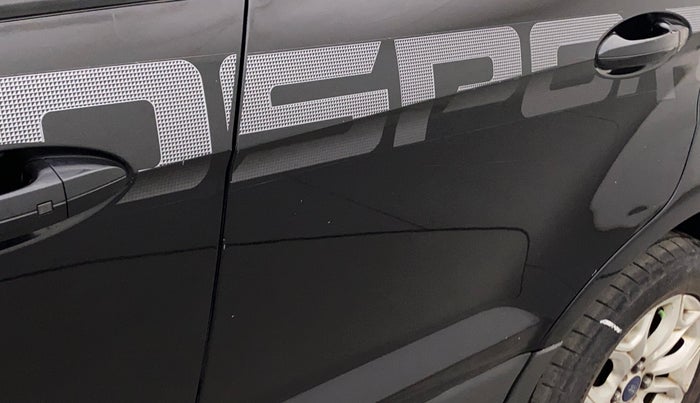 2016 Ford Ecosport TITANIUM 1.5L PETROL AT, Petrol, Automatic, 85,916 km, Rear left door - Slightly dented