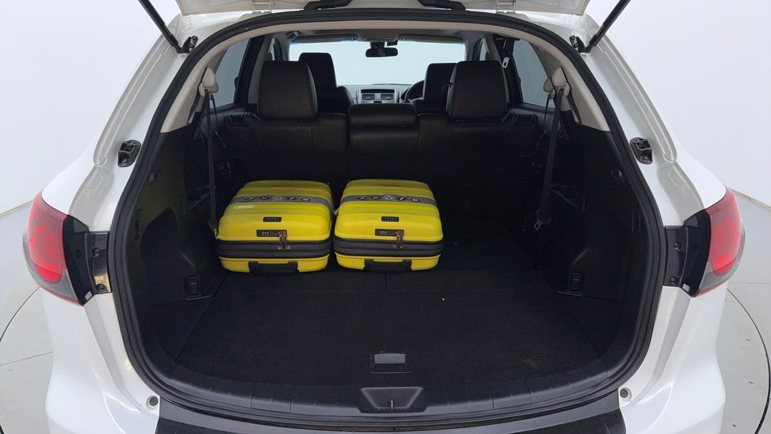 Boot Inside View with Luggage