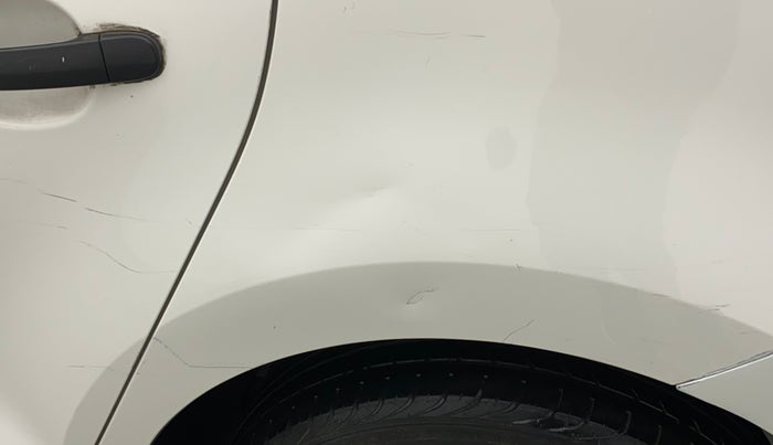 2012 Volkswagen Polo TRENDLINE 1.2L PETROL, Petrol, Manual, 34,086 km, Left quarter panel - Minor scratches