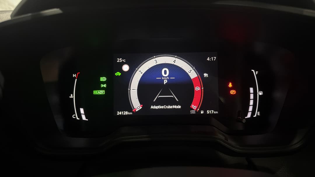 2024 Toyota Corolla Ascent Sport Hybrid, Automatic, 24128 km, Odometer View